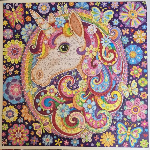 750 Piece "Groovy Animals" Jigsaw Puzzle - Picture 2 of 4